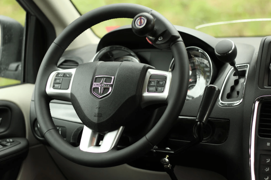 Sure Grip Featherlite Push/Rock Hand Controls Compassion Mobility Wheelchair Accessible Vans