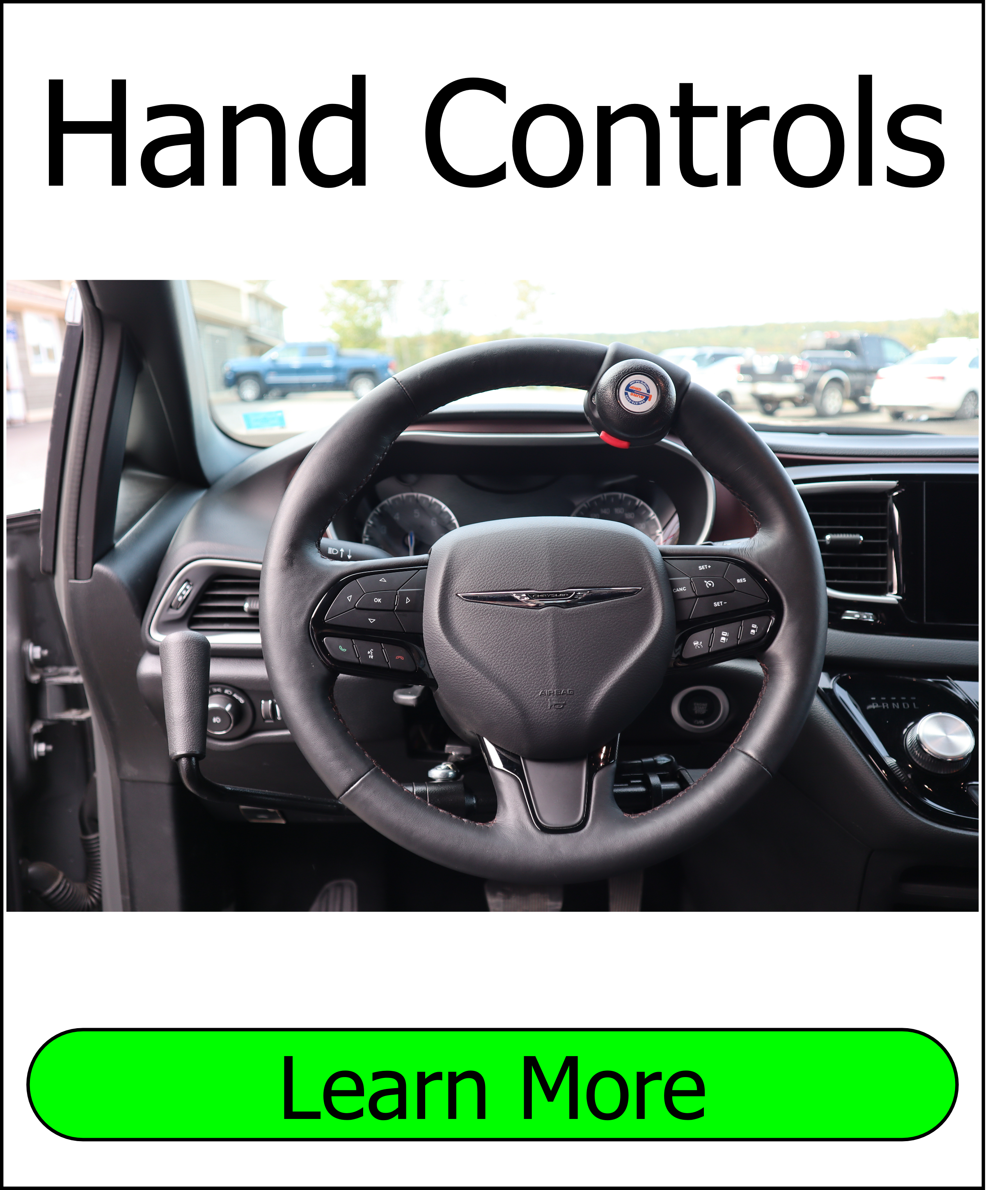We Install Hand Controls