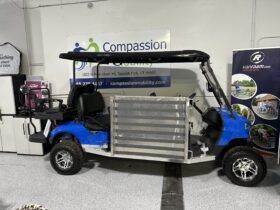 Vivid EV | Wheelchair Accessible Golf Cart | Manual Wheelchair Accessible Ramp