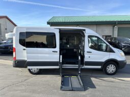 2017 Ford Transit T350 Medium Roof | Wheelchair Accessible Conversion Ricon Clearway Wheelchair Lift