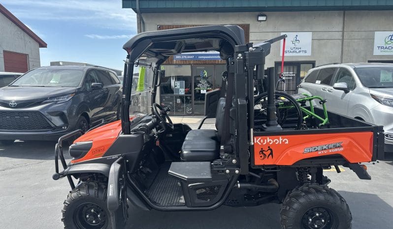 2024 Kubota RTV-XG850 Sidekick | Wheelchair Accessible full